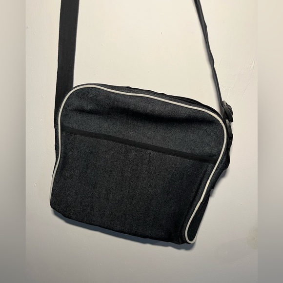 VINTAGE Y2K DENIM MESSENGER BAG - Picture 2 of 4